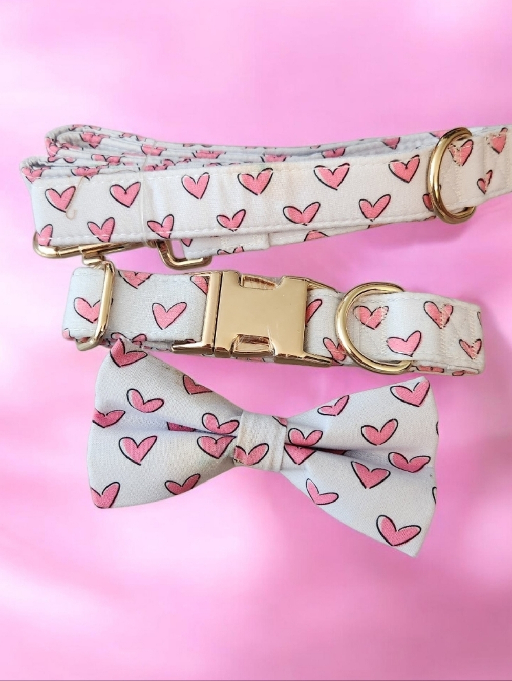 Adorable Collar, Removeable Collar, Leash Set 》 New
